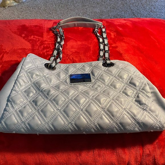 Nicole by Nicole Miller Handbags - Nicole Miller Shoulder Handbag - Light Blue